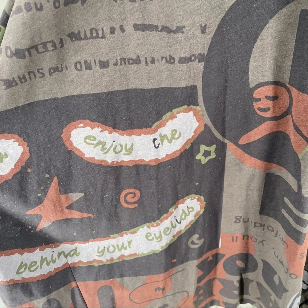 Rundholz Black Label red & green abstract print dress - Picture 8 of 11